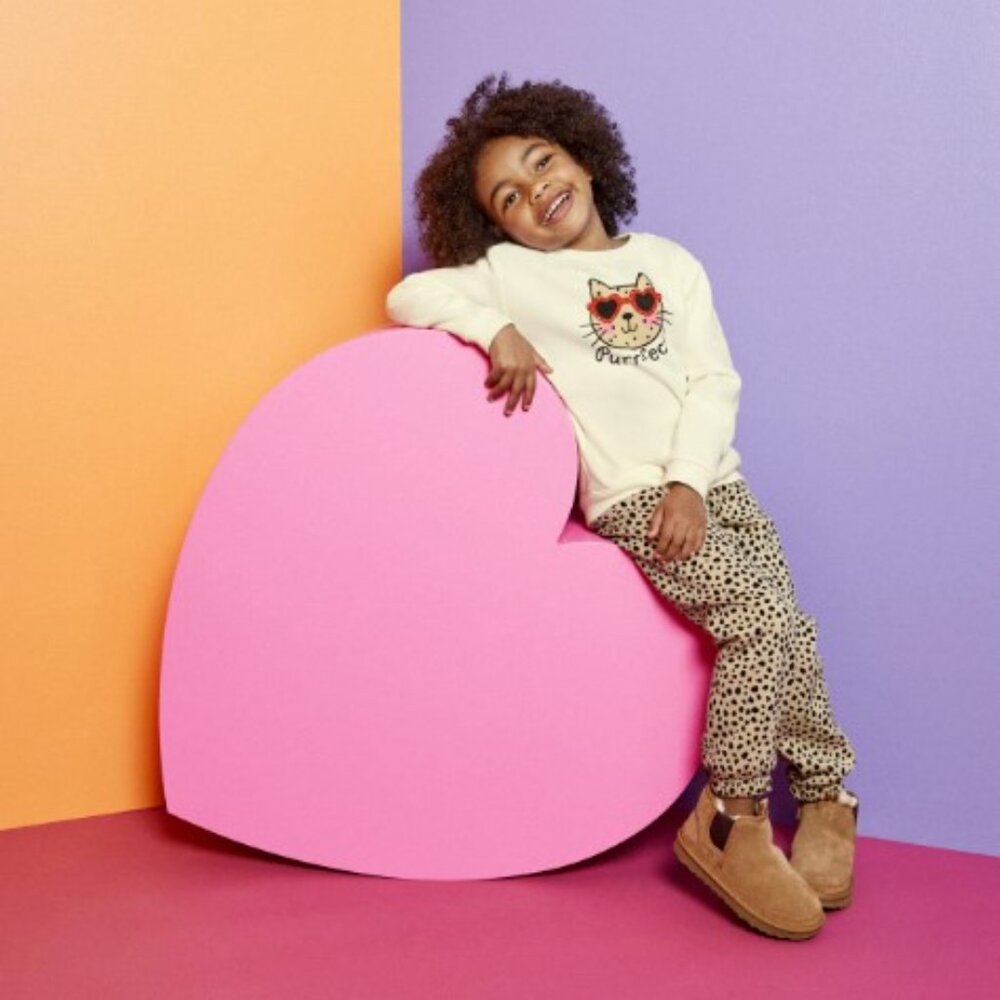 Garanimals Cat and Animal Print Sweater Set